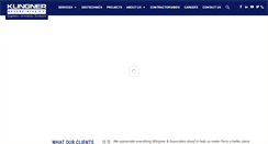 Desktop Screenshot of klingner.com